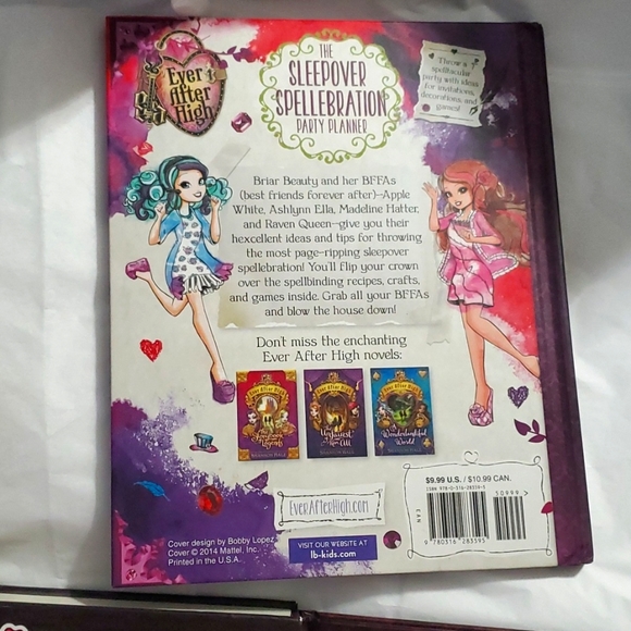 :  lot of 5 books , 1 descendants 2 PB , 2HC monster high & 2HC ever after high - Picture 5 of 16